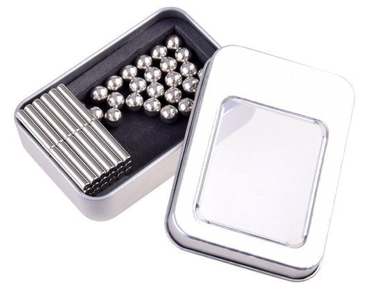 kulki magnetyczne klocki 65el. neodymowe Box | ZA3366