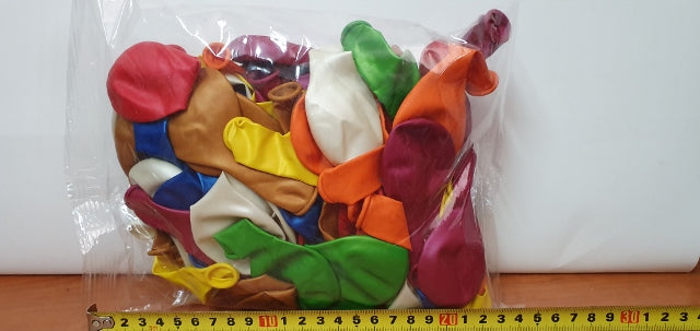 balony 100szt.  METALIZOWANE