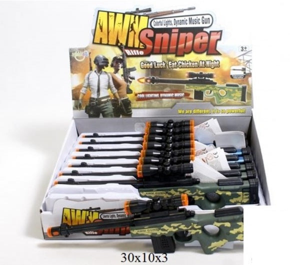 karabin snajperski na baterie  30cm