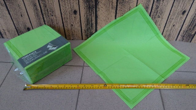 serwetki 50szt.  TENDANCE 38x38cm ZIELEŃ | 21-81