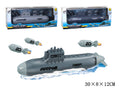 zestaw militarny łódź podwodna 30 x 8 x 12cm