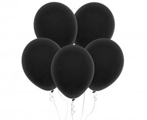 balony Decomex 18" 46cm pastel czarne 25szt. D8-P180