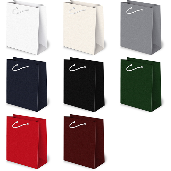 torebki ozdobne 10szt 16 x 24 x 7,5 cm T-4 EKO SET 1 CIEMNE KOLORY