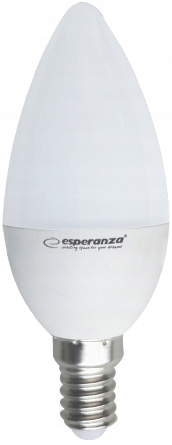 żarówka led C37 / gniazdo E14 - 5W, wysoka wydajność - ciepła barwa światła ELL145