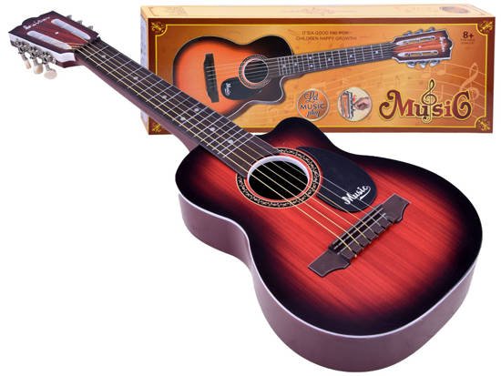 gitara sześć metalowych strun | IN0101