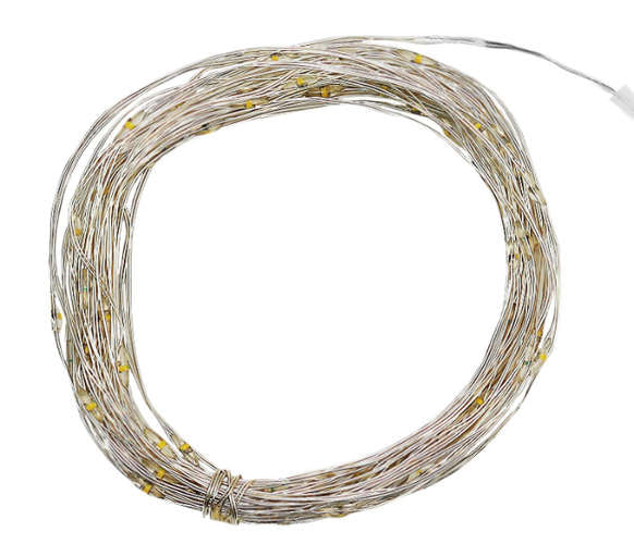 lampki na druciku 100 LED  - multicolor  | 1699