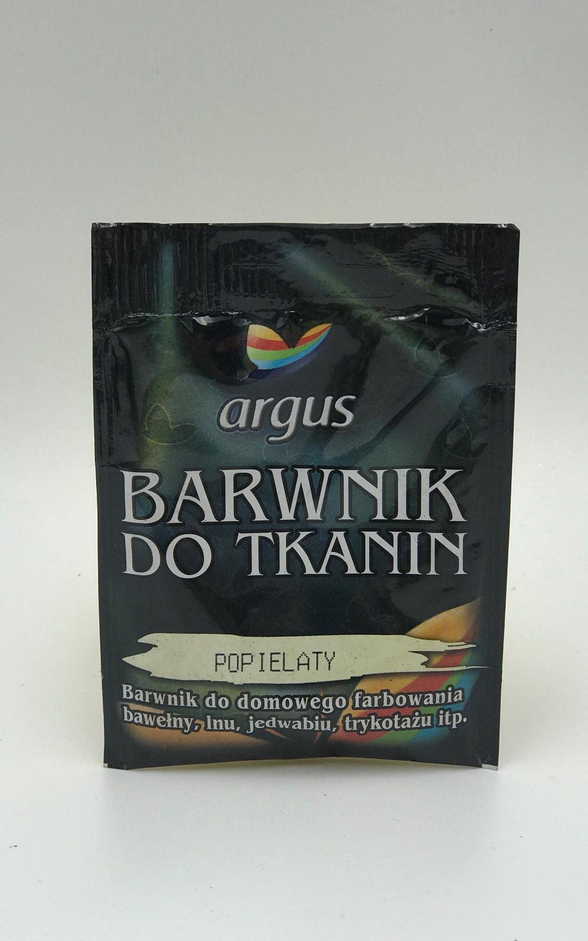 barwnik do tkanin bez gotowania  popielaty 15g