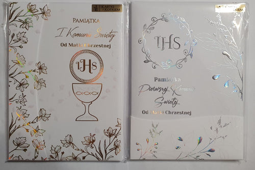 album A5 Pamiątka Komunii od Matki Chrzestnej