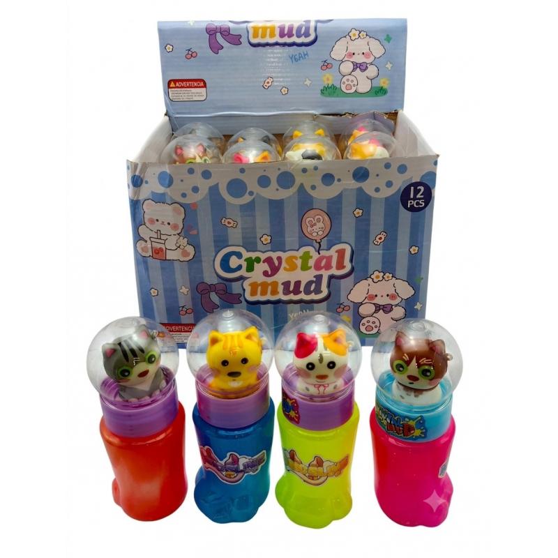 masa magiczna slime gniotek 17cm KOTEK