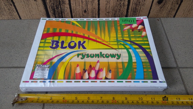 blok rysunkowy 10szt. BIAŁY A4/20K