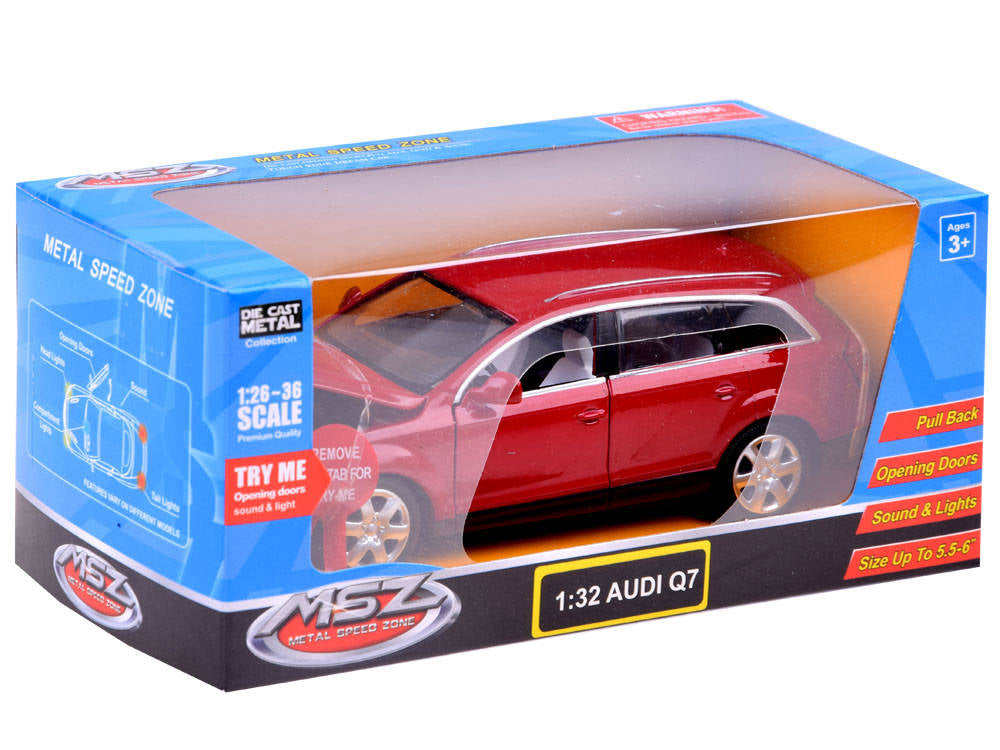 auto suv Audi Q7 1:32 metalowe autko ZA3748