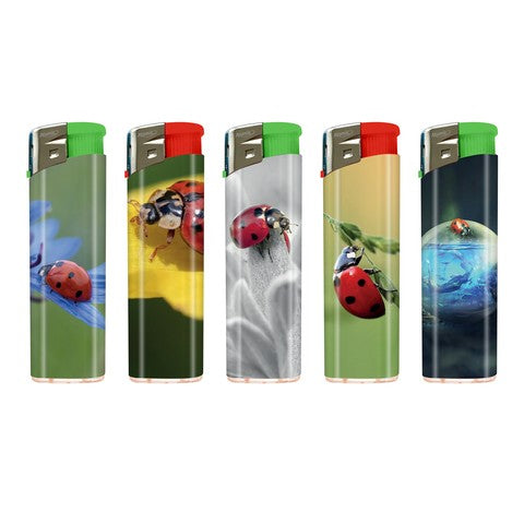 zapalniczka piezo atomic BIEDRONKA 50szt.