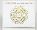 zaproszenie KOMUNIA ŚWIĘTA 10szt 8145