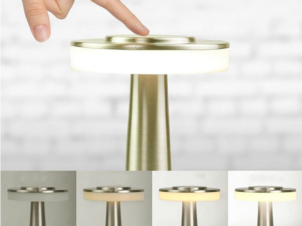 lampka nocna stołowa dotykowa lampa 3 stopniowa do sypialni bezprzewodowa producenta 12309_ZŁ