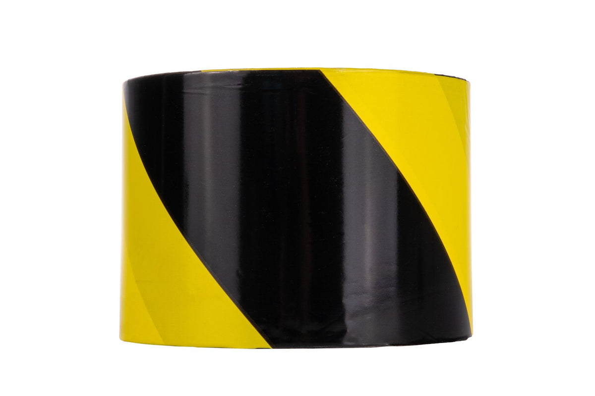 taśma ostrzegawcza żółto-czarna 100m x 70mm G01826