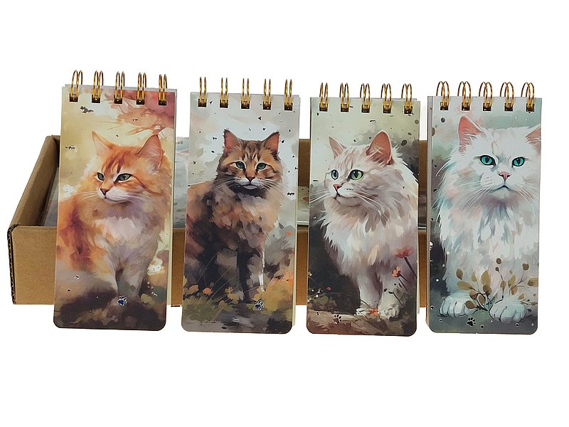 notesik z kotkiem 15 x 14 x 6,5cm skoroszyt czysty