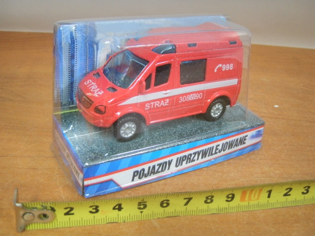 auto metalowe STRAŻ POŻARNA | HKG072