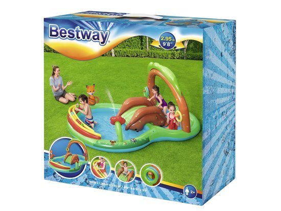 wodny plac zabaw LAS 2,95x1,99x1,3m Bestway | 53093