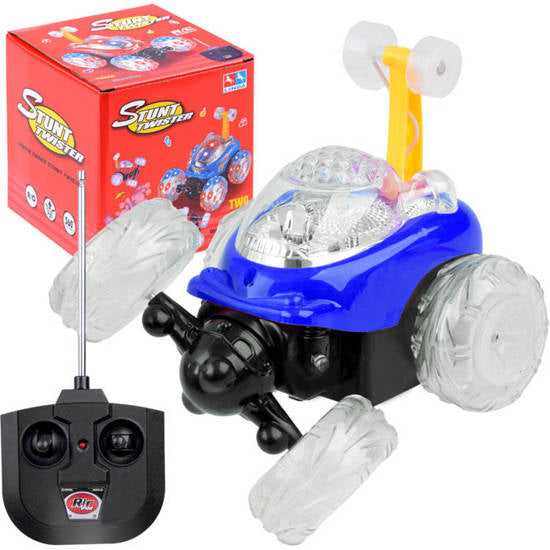 autko Stunt r/c szalony pojazd na pilota RC0236 NI