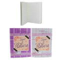 notes A6 z brokatem napisem "Super Babcia"