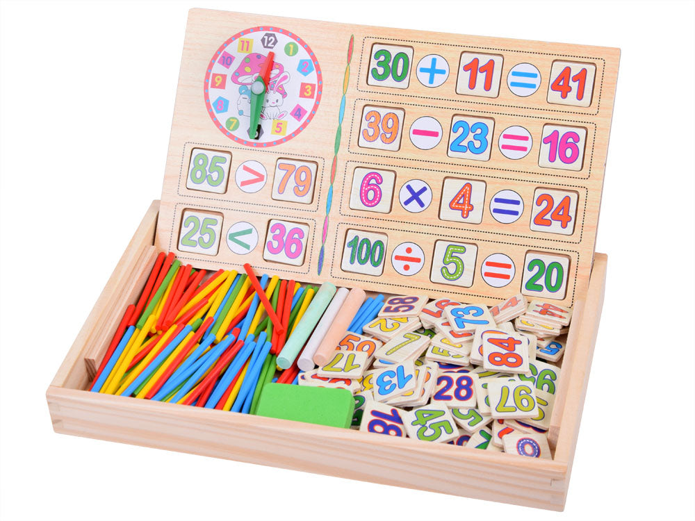 tablica edukacyjna + patyczki do nauki matematyki | ZA2514