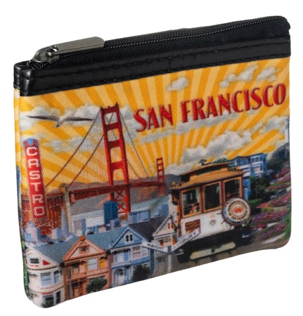 etui na klucze tekstylne LOREN 528-8 SAN FRANCISCO