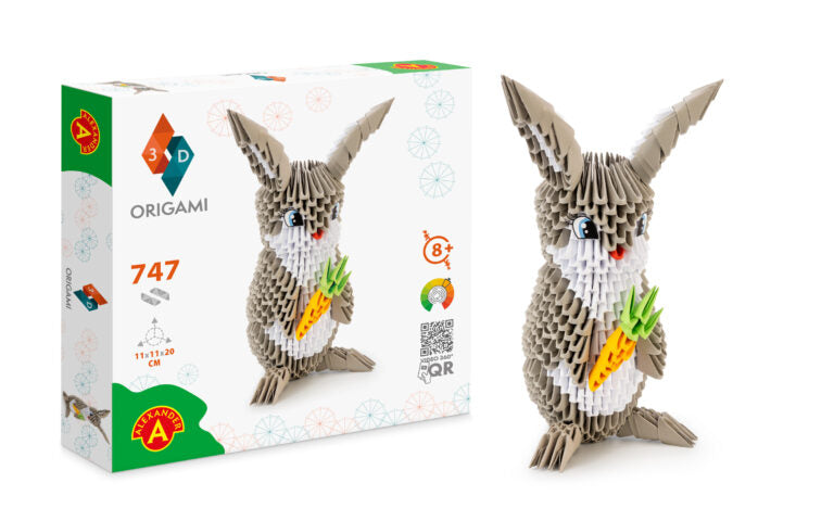 origami 3D-KRÓLIK/RABBIT