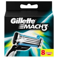 wkłady do golenia Gillette Mach 3 (8 sztuk)