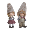 figurka 17cm dziecko zimowe  8szt dziewczynka /chłopiec 128CAN6590_MIX