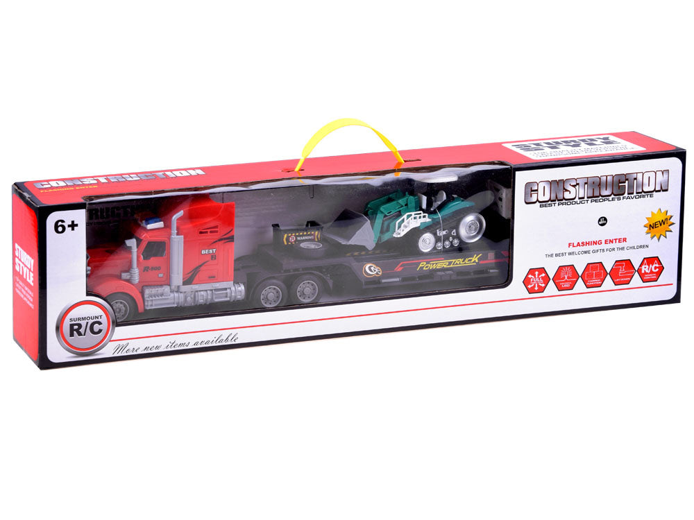 tir laweta + traktor z przyczepą zestaw R/C RC0208 CZ