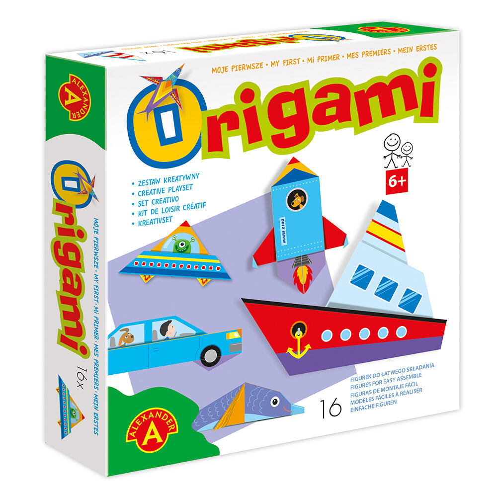 moje pierwsze origami  Statek