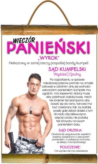 dyplom Wieczór panieński