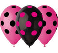 balony 5szt. grochy 12'' | GS110/157HN